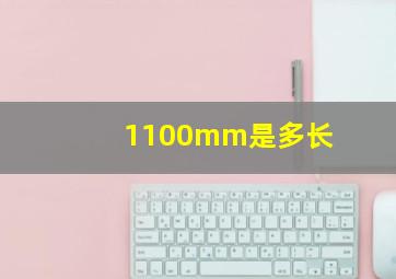 1100mm是多长