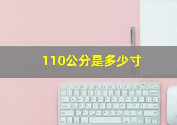 110公分是多少寸