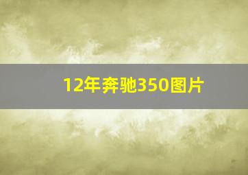 12年奔驰350图片