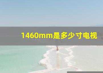 1460mm是多少寸电视