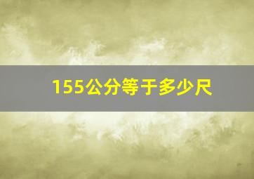 155公分等于多少尺