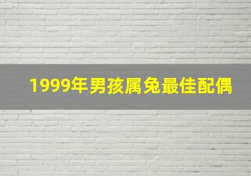 1999年男孩属兔最佳配偶