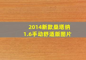 2014新款桑塔纳1.6手动舒适版图片