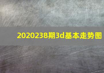 2020238期3d基本走势图