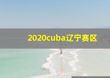 2020cuba辽宁赛区