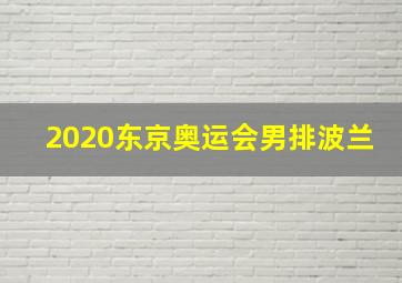 2020东京奥运会男排波兰