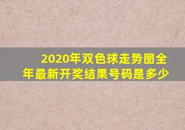 2020年双色球走势图全年最新开奖结果号码是多少