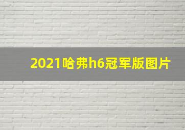 2021哈弗h6冠军版图片