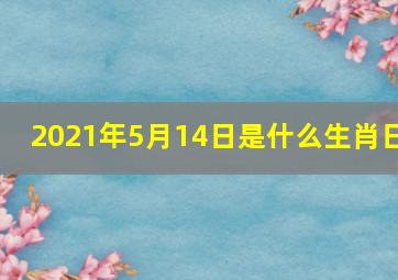 2021年5月14日是什么生肖日