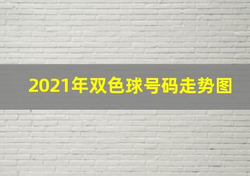 2021年双色球号码走势图