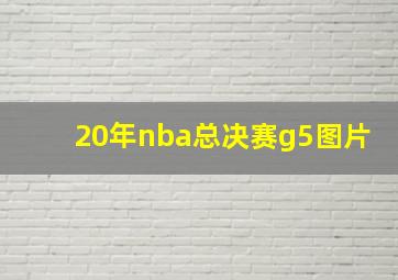 20年nba总决赛g5图片