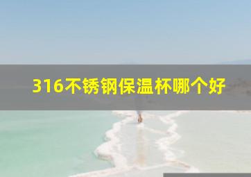 316不锈钢保温杯哪个好