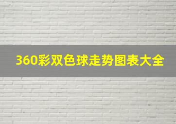 360彩双色球走势图表大全