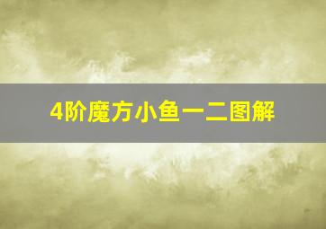 4阶魔方小鱼一二图解