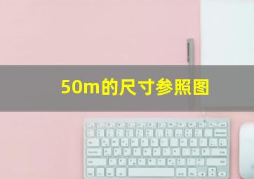 50m的尺寸参照图