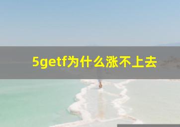 5getf为什么涨不上去