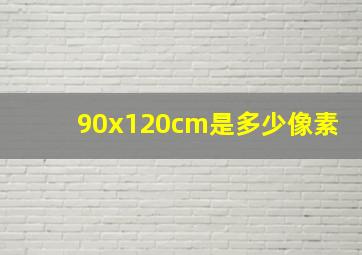 90x120cm是多少像素