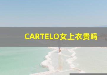 CARTELO女上衣贵吗