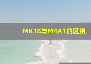 MK18与M4A1的区别