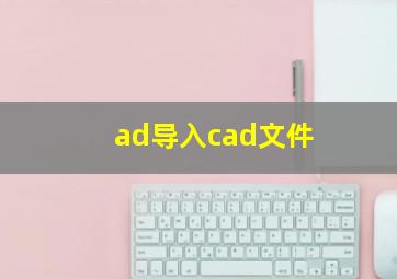 ad导入cad文件