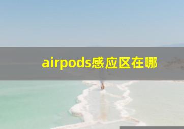 airpods感应区在哪