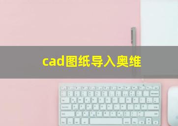 cad图纸导入奥维