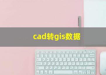 cad转gis数据