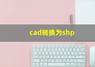 cad转换为shp