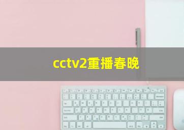 cctv2重播春晚