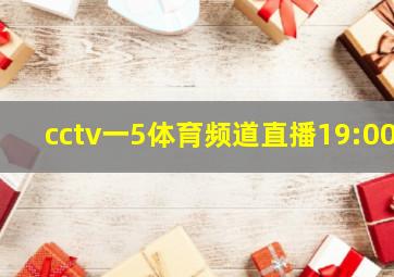 cctv一5体育频道直播19:00