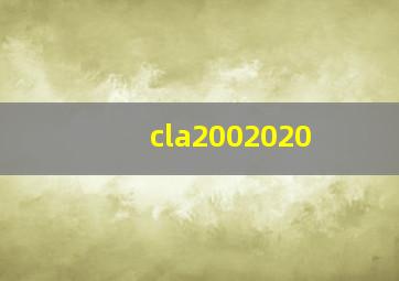 cla2002020