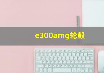 e300amg轮毂