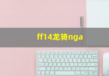 ff14龙骑nga