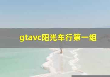 gtavc阳光车行第一组