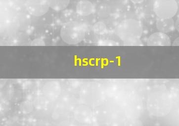 hscrp-1