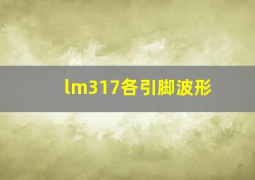 lm317各引脚波形