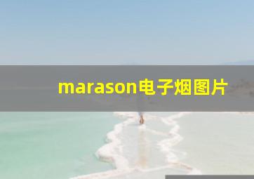 marason电子烟图片