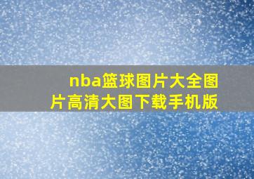 nba篮球图片大全图片高清大图下载手机版