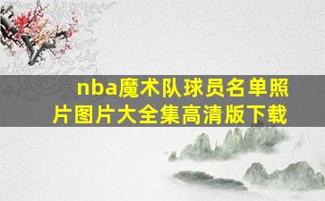 nba魔术队球员名单照片图片大全集高清版下载