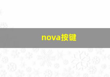 nova按键