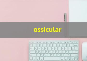 ossicular