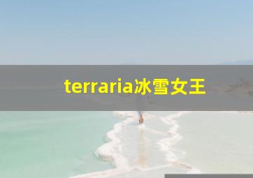 terraria冰雪女王