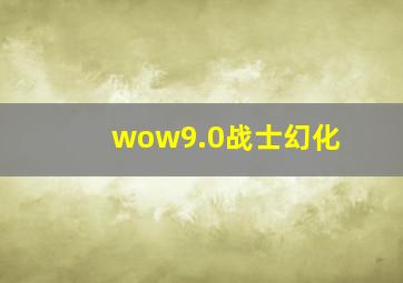 wow9.0战士幻化