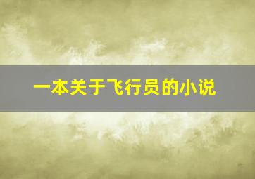 一本关于飞行员的小说