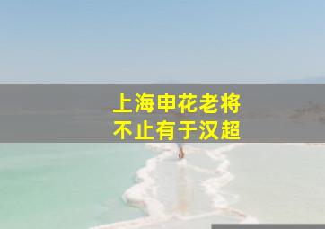 上海申花老将不止有于汉超