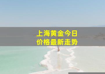 上海黄金今日价格最新走势