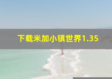 下载米加小镇世界1.35