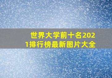 世界大学前十名2021排行榜最新图片大全