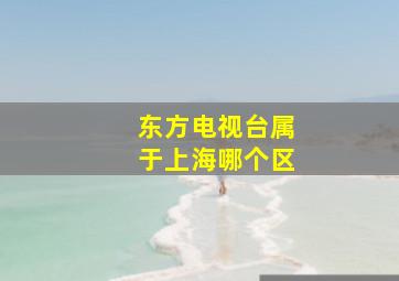 东方电视台属于上海哪个区