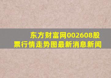 东方财富网002608股票行情走势图最新消息新闻